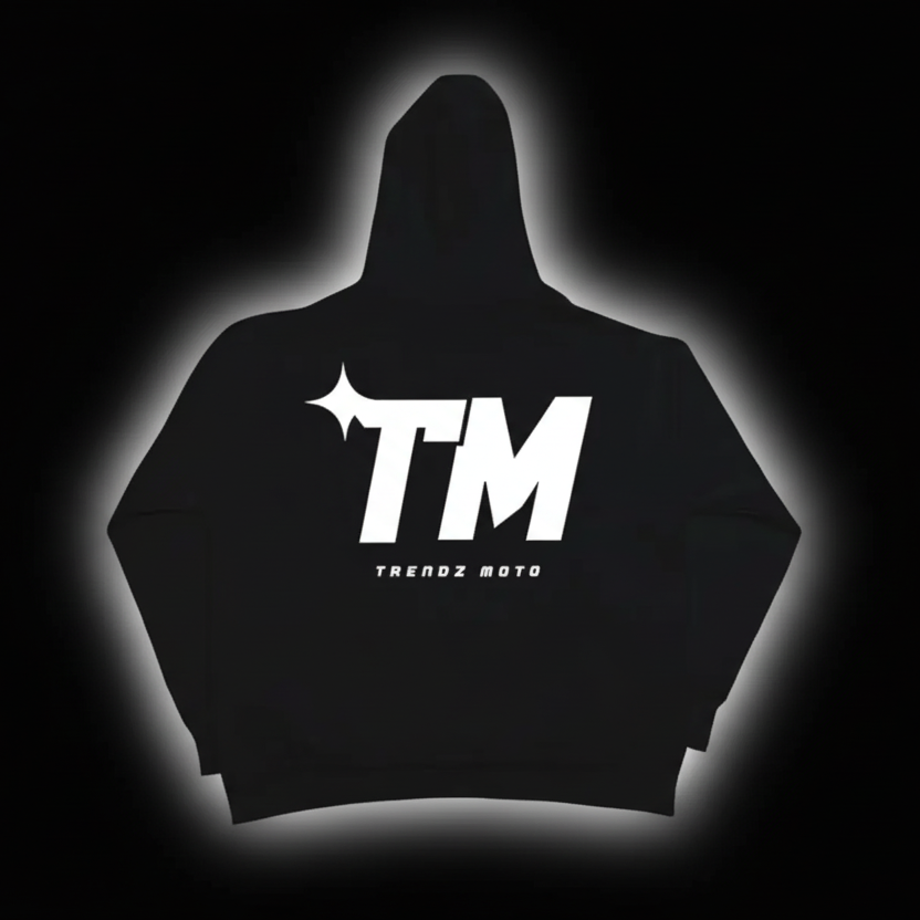 Trendz Moto black hoodie - Original design