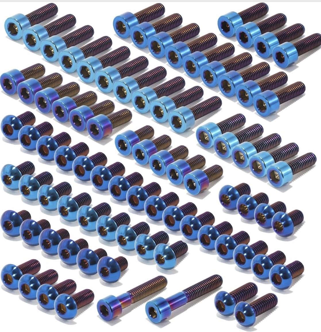 Full Titanium Bolt Kit for Surron LBX/SEGWAY/FALCON/79 Bike