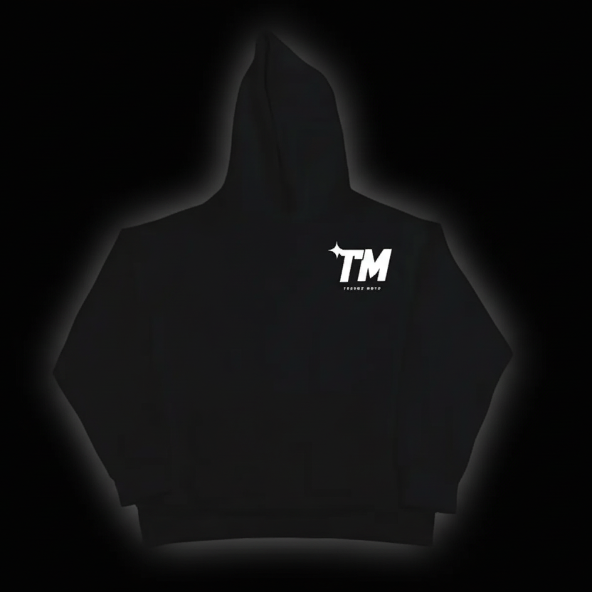 Trendz Moto black hoodie - Original design